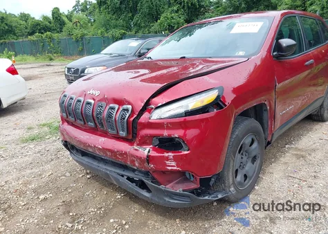 2017 Jeep Cherokee Sport 4X4 z USA, uszkodzony, nr VIN 1C4PJMAB7HD230559